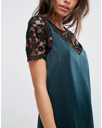 New Look 2 In 1 90s Lace Slip Dress