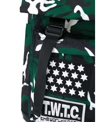 Ktz Camouflage Print Backpack