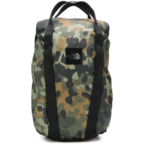 north face camouflage bag