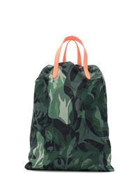 Alexander McQueen Drawstring Camouflage Backpack