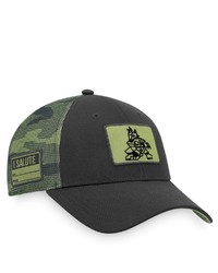 FANATICS Branded Blackcamo Arizona Coyotes Military Appreciation Adjustable Hat At Nordstrom