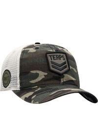 Top of the World Camocream Maryland Terrapins Oht Military Appreciation Shield Trucker Adjustable Hat At Nordstrom