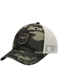 Top of the World Camocream Mississippi State Bulldogs Oht Military Appreciation Shield Trucker Adjustable Hat At Nordstrom