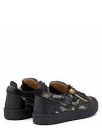 Giuseppe Zanotti Frankie Camouflage Detail Sneakers