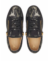 Giuseppe Zanotti Frankie Camouflage Detail Sneakers