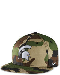 Nike Michigan State Spartan College Camo Snapback Hat