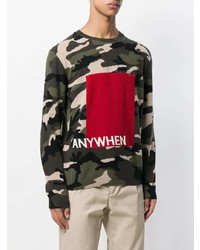 Valentino Anywhen Camouflage Jumper