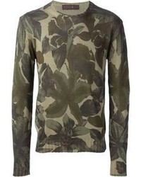 Etro Camouflage Sweater