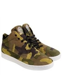 Gourmet Dieci 2 Lx Camo White Lace Up Sneakers