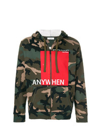 Valentino Anywhen Printed Camouflage Hoodie