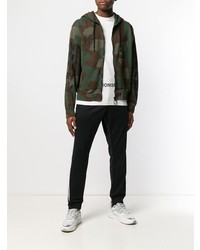 Off-White Camouflage Printed Hoodie