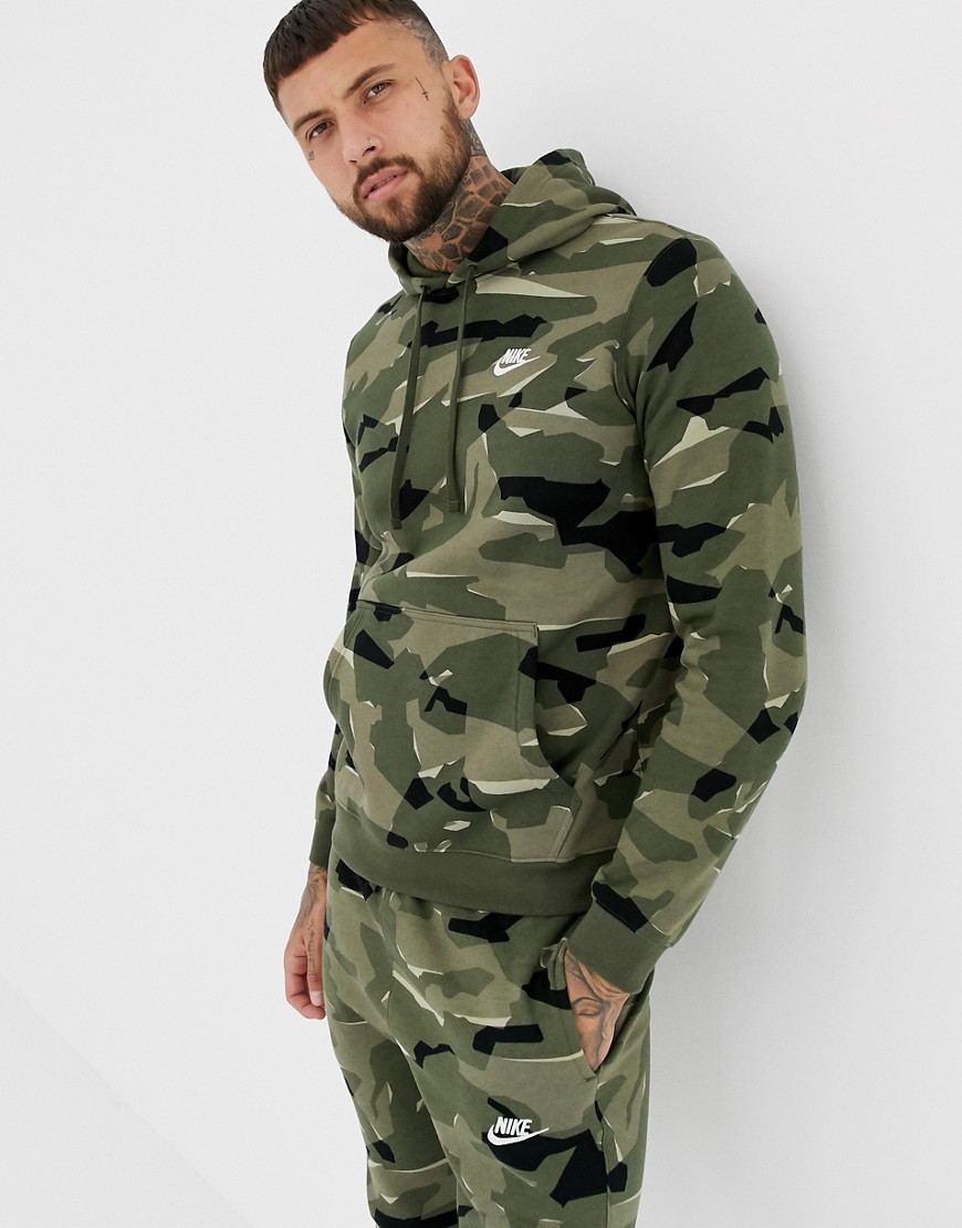 nike camouflage hoodie