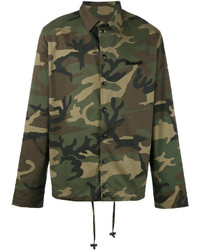 Numero 00 Numero00 Camouflage Jacket
