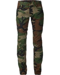 Harvey Faircloth Camouflage Slim Fit Jeans