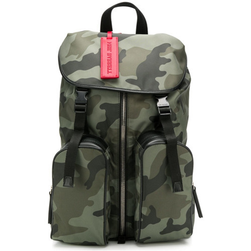 Neil Barrett Camouflage Print Backpack, $781 | farfetch.com | Lookastic