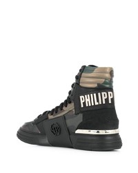 Philipp Plein Phantom Kick Hi Top Sneakers