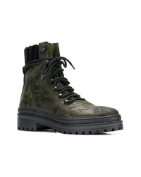 Tommy Hilfiger Camouflage Hiking Boots