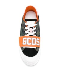 Gcds Camouflage Print Sneakers