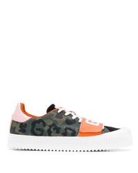 Gcds Camouflage Print Sneakers