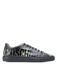 Moschino Camouflage Print Sneakers