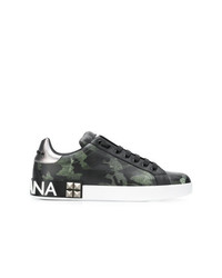 Dolce & Gabbana Printed Low Top Trainers