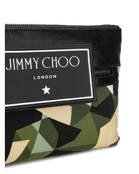 Jimmy Choo Kimi Camouflage Messenger Bag