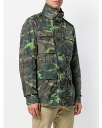 Moncler Camouflage Zipped Jacket