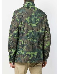 Moncler Camouflage Zipped Jacket