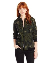 Joe's Jeans Frenchie Military Jacket In Floral Camo