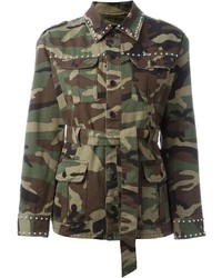 Saint Laurent Studded Military Jacket