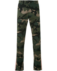 Valentino Camouflage Straight Leg Trousers