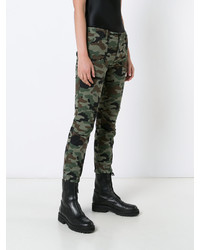 Nili Lotan Military Camouflage Cargo Pants