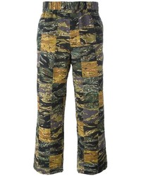 Palm Angels Camouflage Lose Fit Trousers