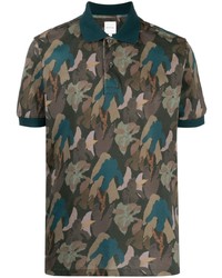 Paul Smith Camouflage Pattern Cotton Polo Shirt