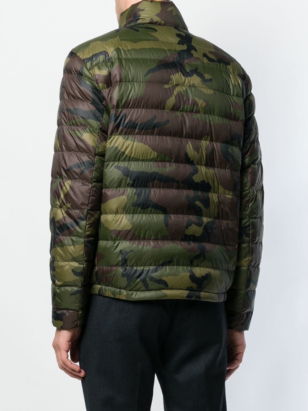 Polo Ralph Lauren Camouflage Padded Jacket, $432 | farfetch.com | Lookastic