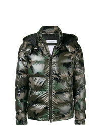 Valentino Camouflage Padded Jacket