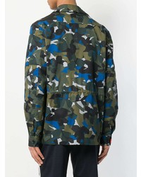 Ps By Paul Smith Camouflage Shirt Jacket