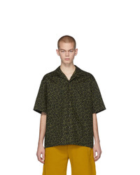 Dark Green Camouflage Short Sleeve Shirt