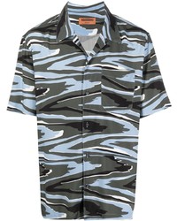 Missoni Zebra Print Short Sleeved Shirt