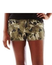 Bebop Camouflage Print Shorts