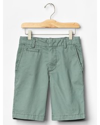 Gap Lived In Flat Front Shorts