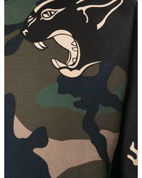 Valentino Camouflage Panther Sweatshirt