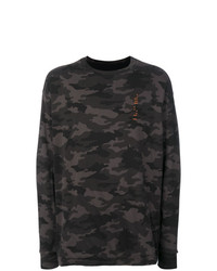 Unravel Project Camouflage Sweatshirt