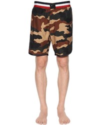 Moncler Camouflage Nylon Swim Shorts