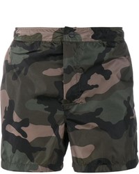 Valentino Camouflage Swim Shorts