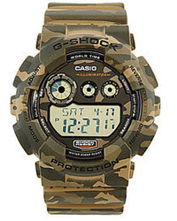 G-Shock Brown Camo Digital Watch