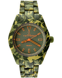 Toy Watch Toywatch Hunter Green Camouflage Watch