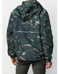 Diesel Hooded Camouflage Jacket