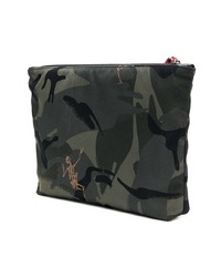 Alexander McQueen Camouflage Print Clutch Bag