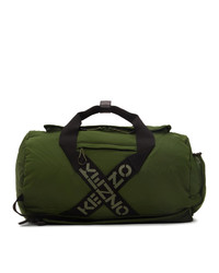 Kenzo Green Sport Big X Duffle Bag